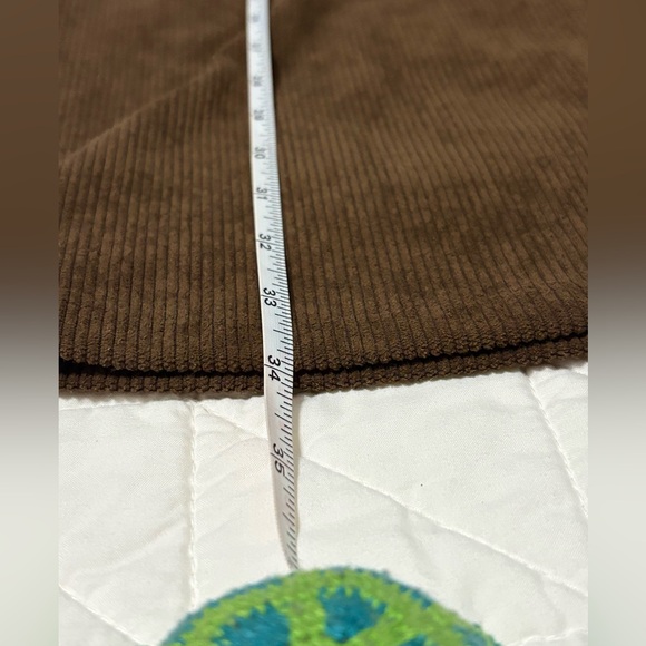 Riley & James Brown Corduroy Mini Dress | Juniors XL (Fits like Women's M) - Picture 11 of 11